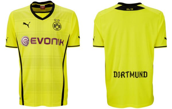 Camisa Borussia Dortmund I 2013/14 s/nº